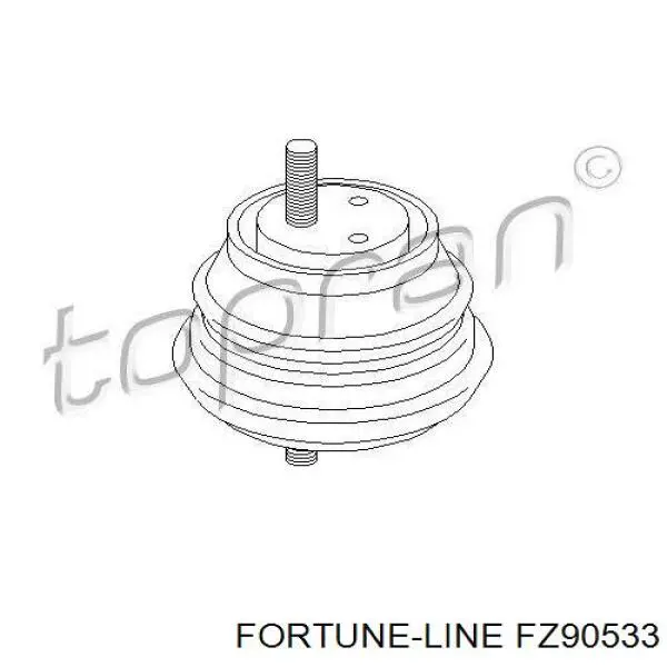 FZ90533 Fortune Line almoahada (soporte Del Motor Izquierda / Derecha)