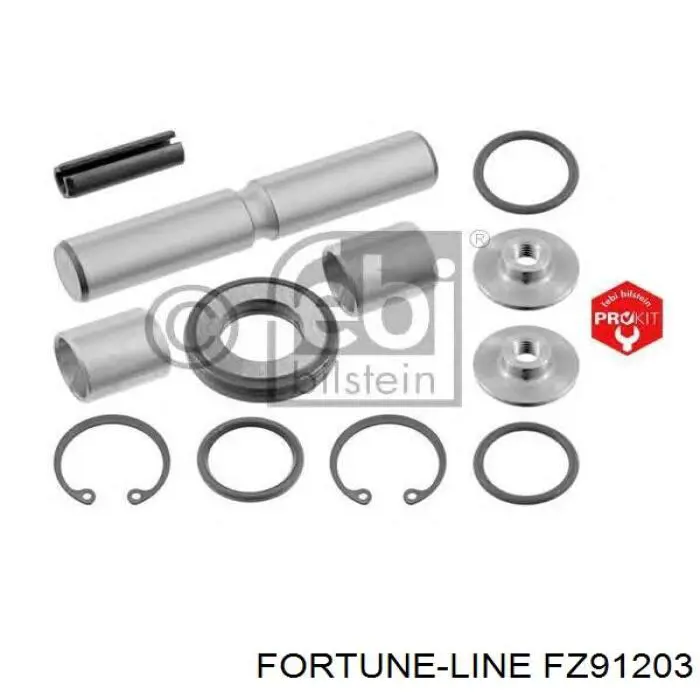 FZ91203 Fortune Line pivote del muñón del eje