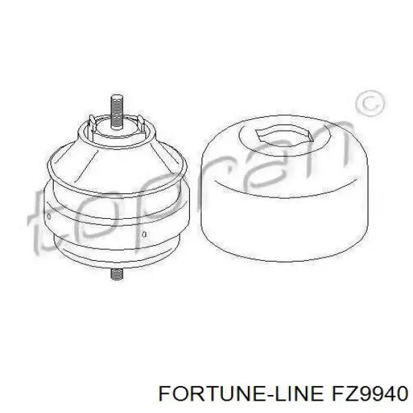 FZ9940 Fortune Line soporte de motor derecho