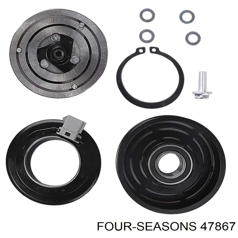 Comprar Acoplamiento magnético, compresor del aire acondicionado  Ford Maverick II 1N2