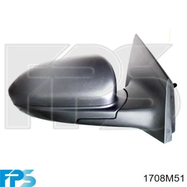 DW3277504 Prasco Cristal de espejo retrovisor exterior izquierdo