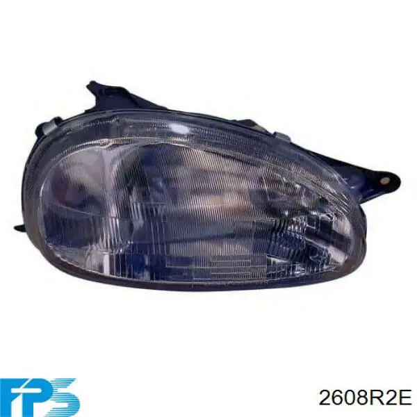 Faro delantero derecho para Fiat Doblo (263, 152)