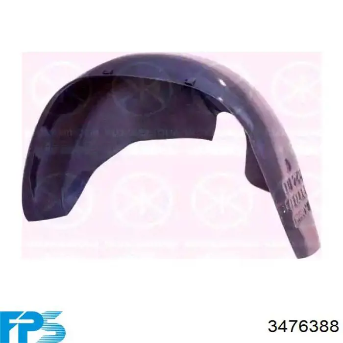 Paso de rueda Mazda 3 