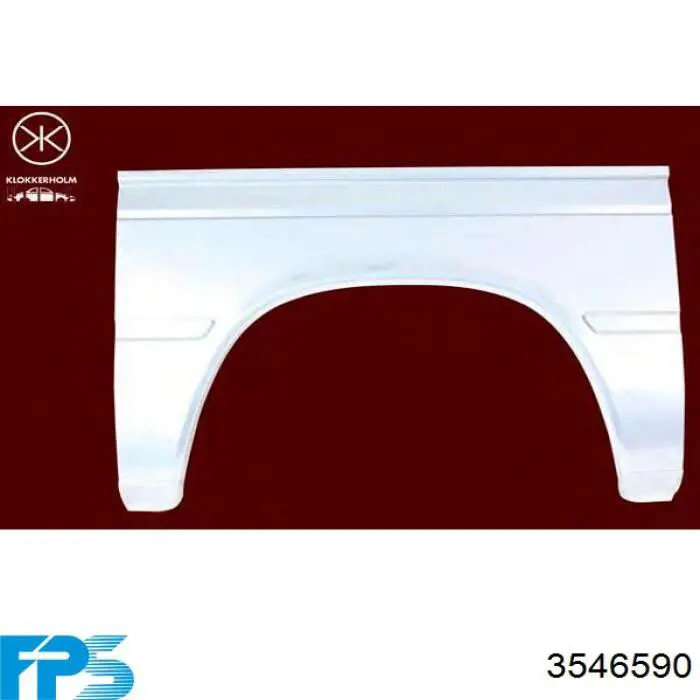 Parte de reparación del arco de la rueda trasera izquierda Polcar 5062831 precio, desde 36,06 EUR