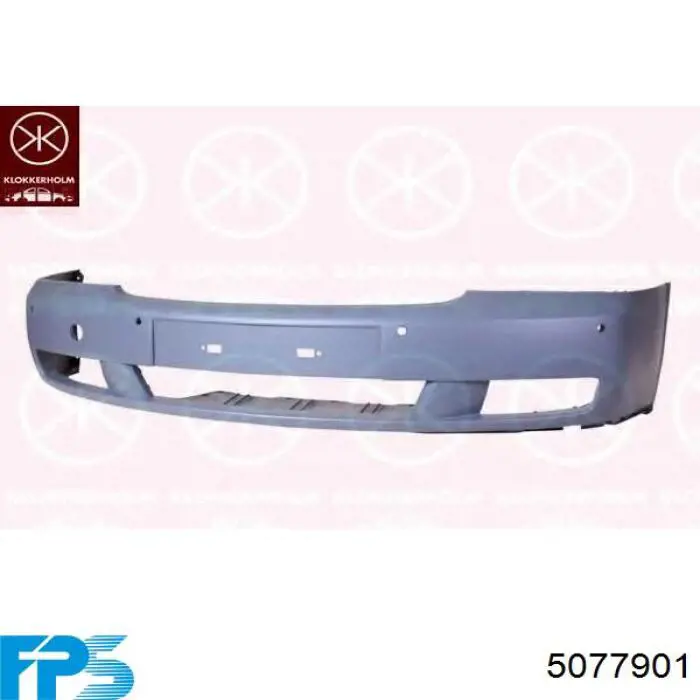 1400165 Opel Paragolpes delantero