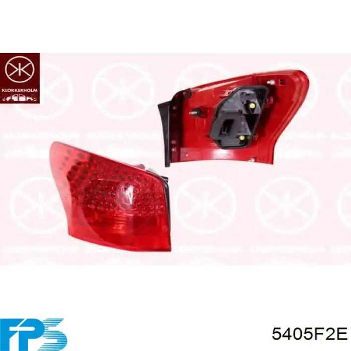Piloto trasero derecho 6351V9 Peugeot/Citroen