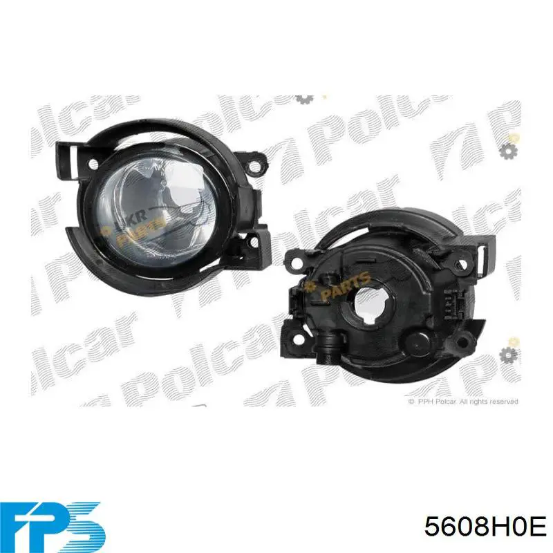 Faro antiniebla izquierdo y derecho 21714 Renault (RVI)