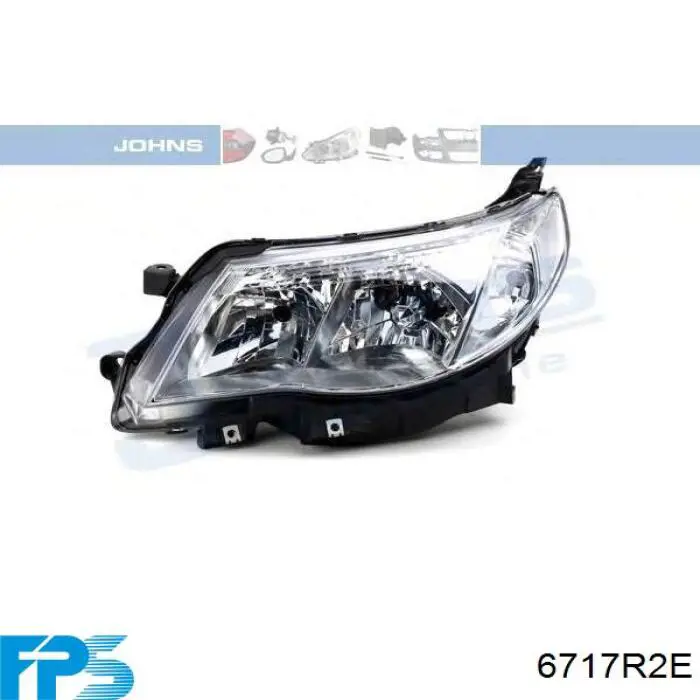 Faro derecho FPS FP6717R2E precio, desde 265,72 EUR