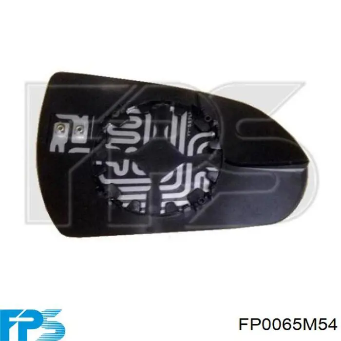FP0065M54 FPS Cristal de espejo retrovisor derecho
