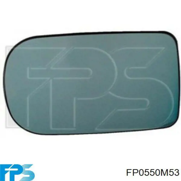 0550 M53 FPS cristal de espejo retrovisor exterior izquierdo