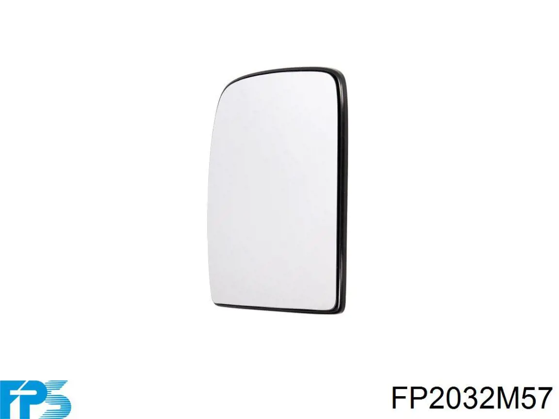 Cristal de espejo retrovisor exterior izquierdo FP2032M57 FPS