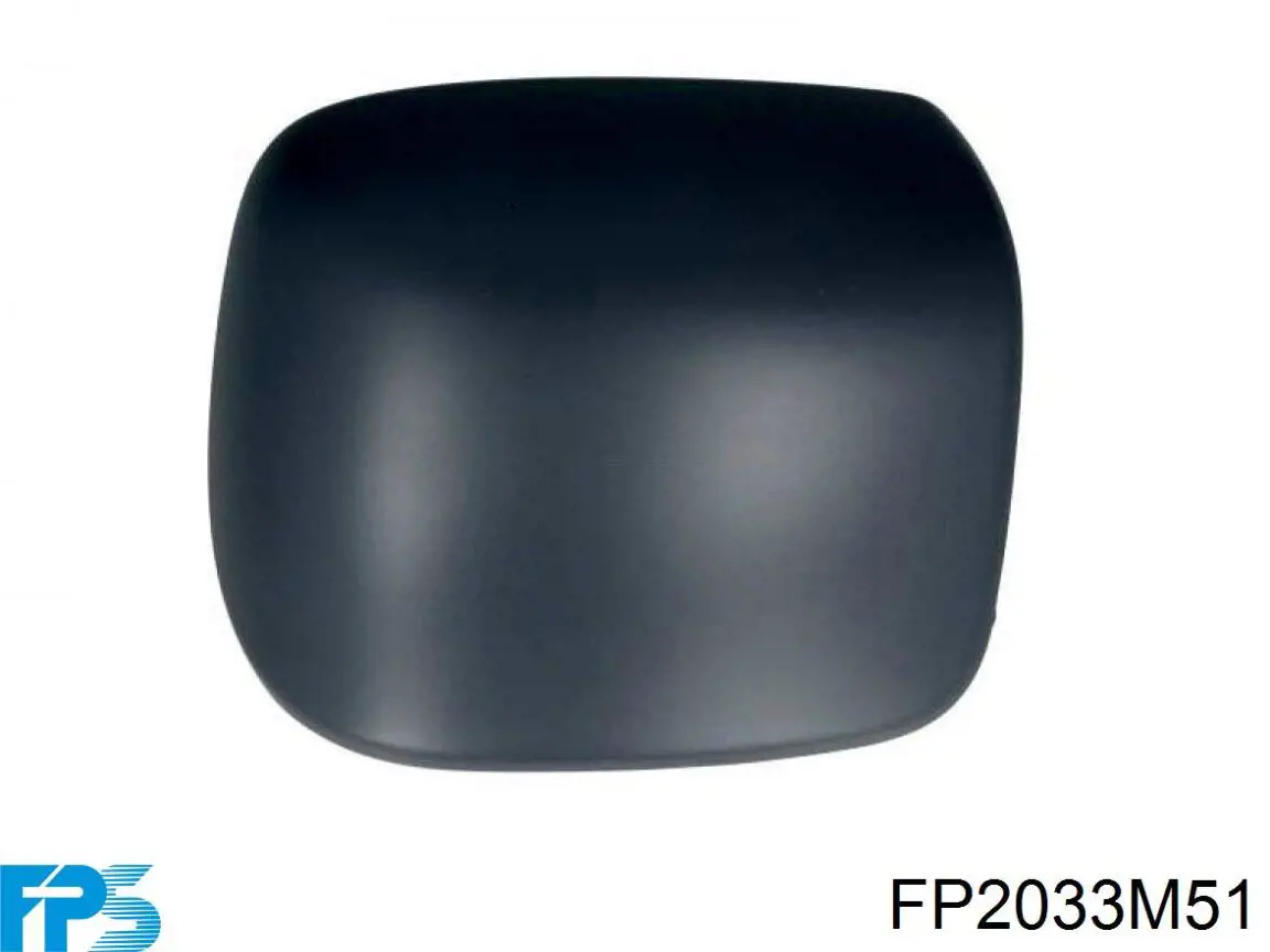 FP2033M51 FPS cristal de espejo retrovisor exterior izquierdo