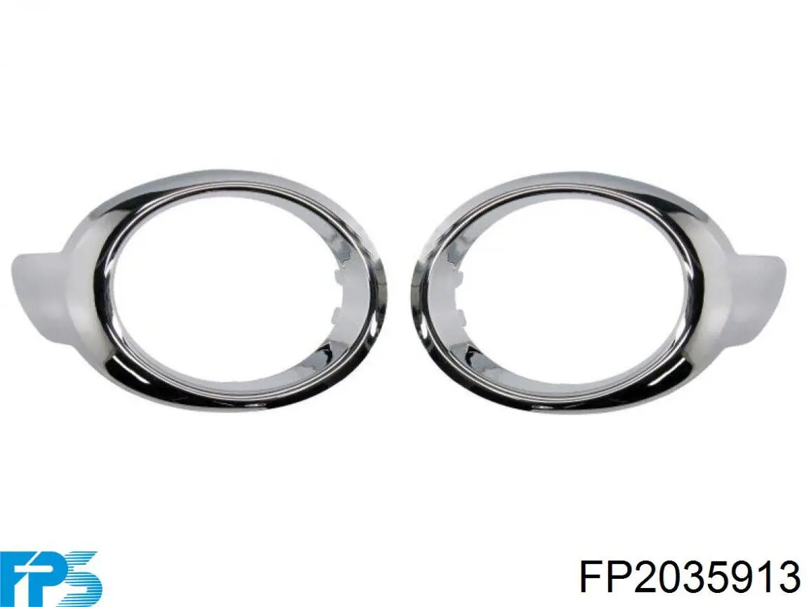 FP2035913 FPS Moldura de faro antiniebla