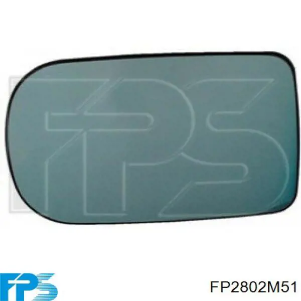 Cristal de Retrovisor Exterior Izquierdo para Ford Fiesta 