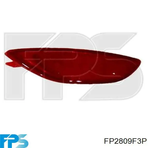 FP2809F3P FPS Faro niebla trasero izquierdo