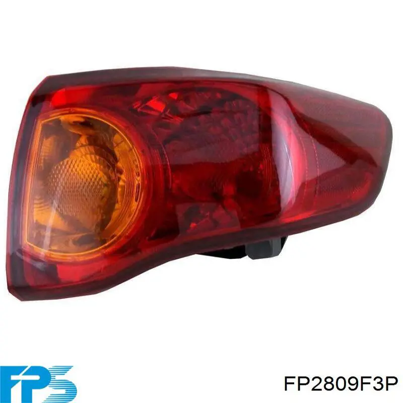Luz antiniebla trasera izquierda FP2809F3P FPS