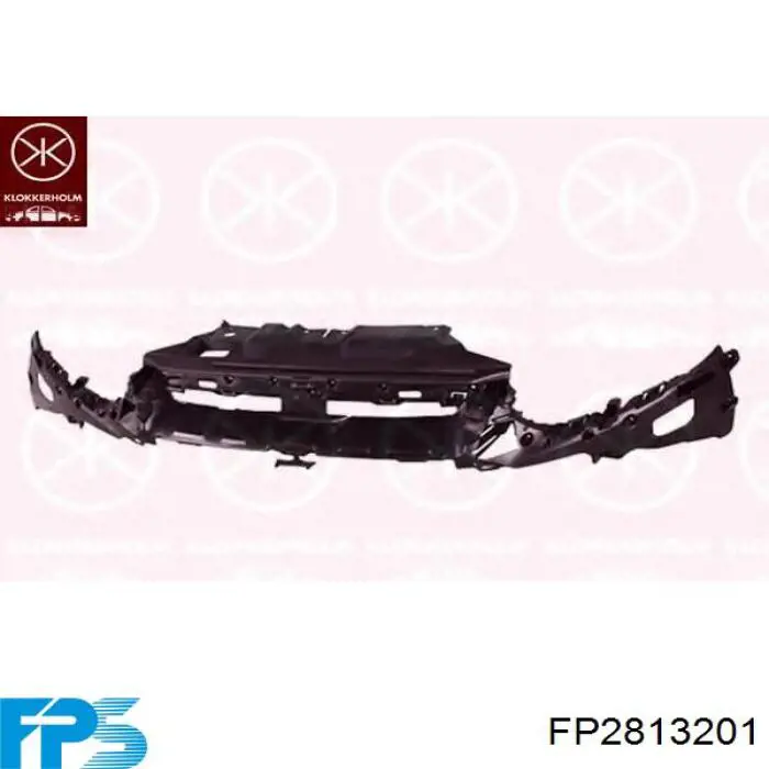 FP 2813 201 FPS ajuste panel frontal (calibrador de radiador Superior)