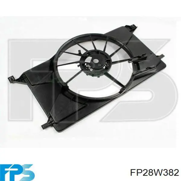 Difusor de radiador, ventilador de refrigeración, condensador del aire acondicionado, completo con motor y rodete para Ford Focus (DAW)