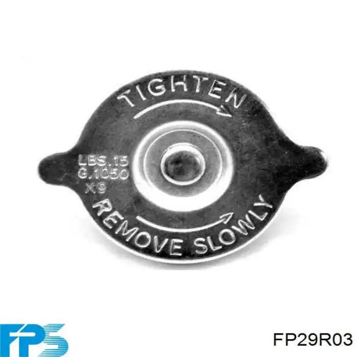Tapa de radiador (tapón) FPS FP29R03 precio, desde 5,81 USD