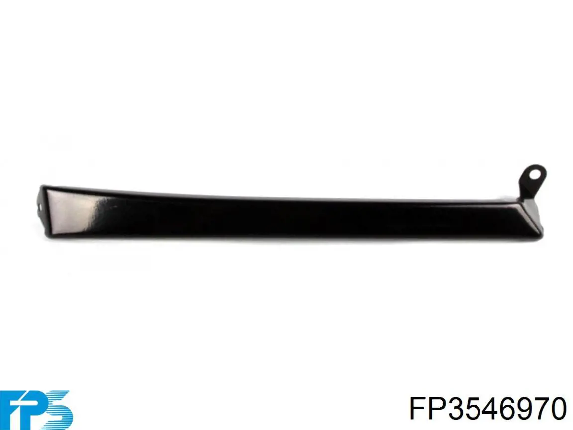 FP 3546 970 FPS parachoques trasero, parte central