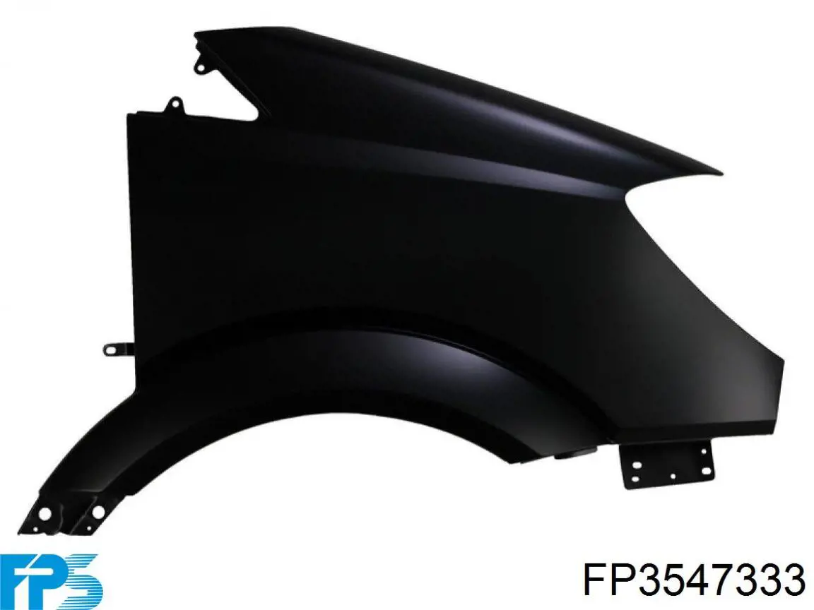 FP3547333 FPS soporte para guardabarros delantero, izquierda delantero