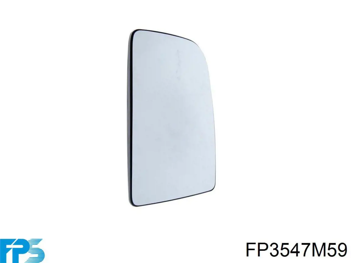 FP 3547 M59 FPS cristal de espejo retrovisor exterior derecho