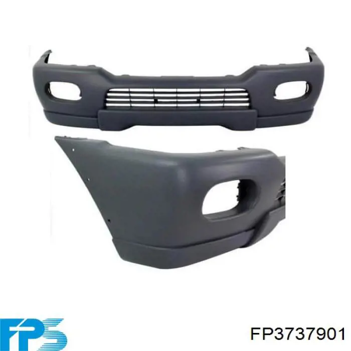 FP3737901 FPS Paragolpes delantero