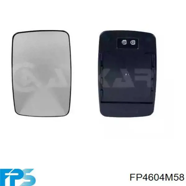 Cristal de espejo retrovisor derecho A0018115233 Mercedes