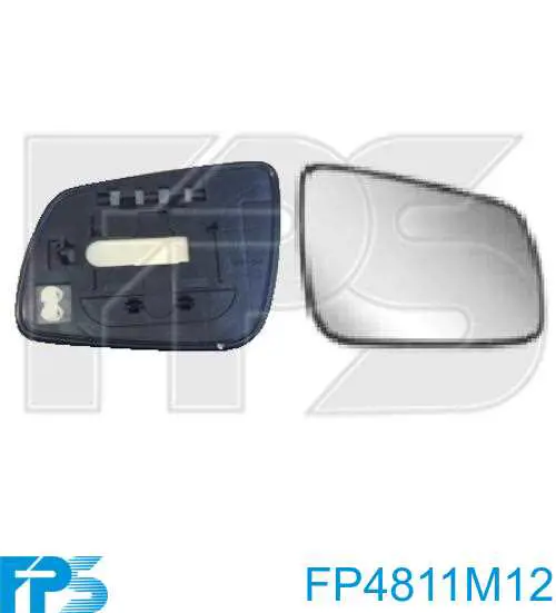 FP4811M12 FPS cristal de espejo retrovisor exterior derecho