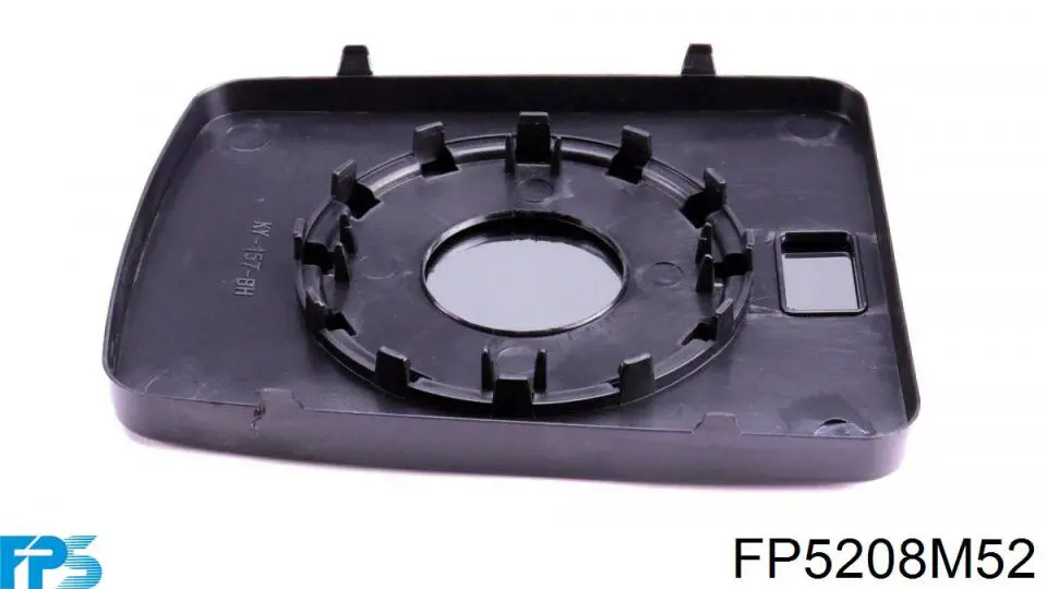 Cristal de espejo retrovisor derecho 7701046190 Renault (RVI)