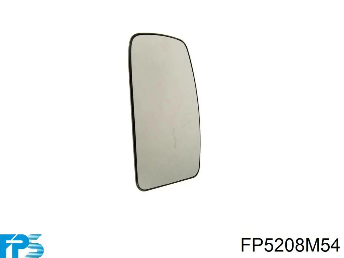 03.0070 Transporterparts cristal de espejo retrovisor exterior derecho