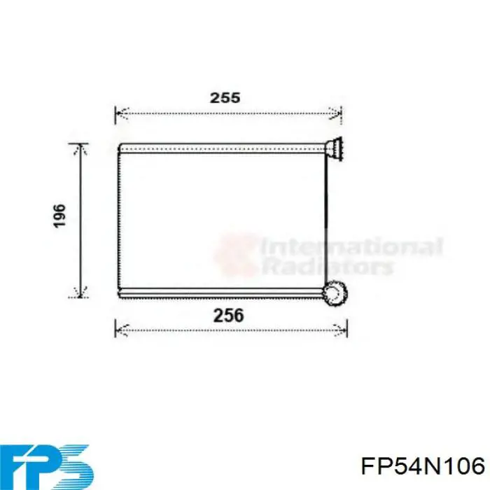 Radiador de calefacción FPS FP54N106 precio, desde 63,06 EUR