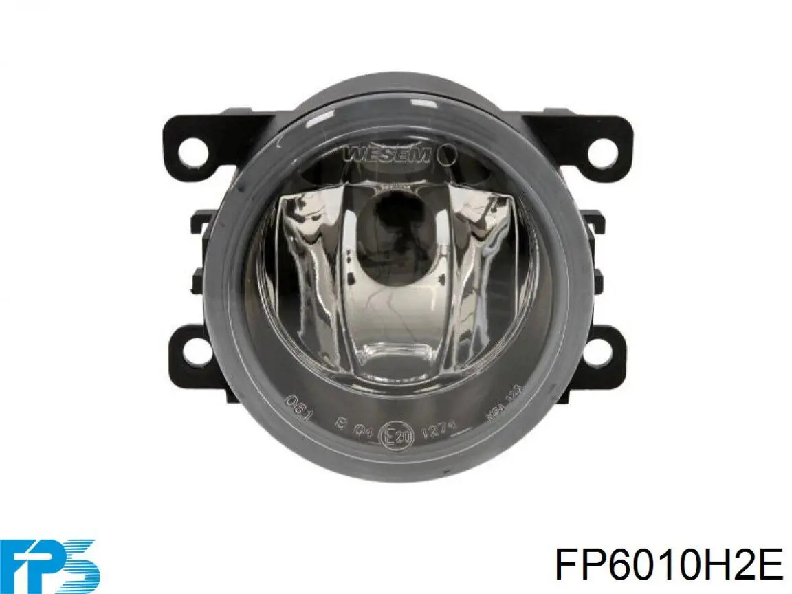 Faro antiniebla derecho 712372911129 Renault (RVI)