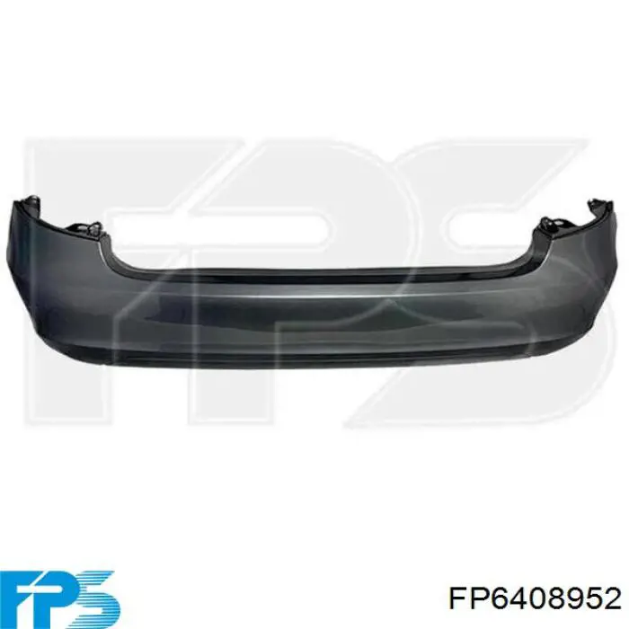 Parachoques trasero 69159610 Polcar