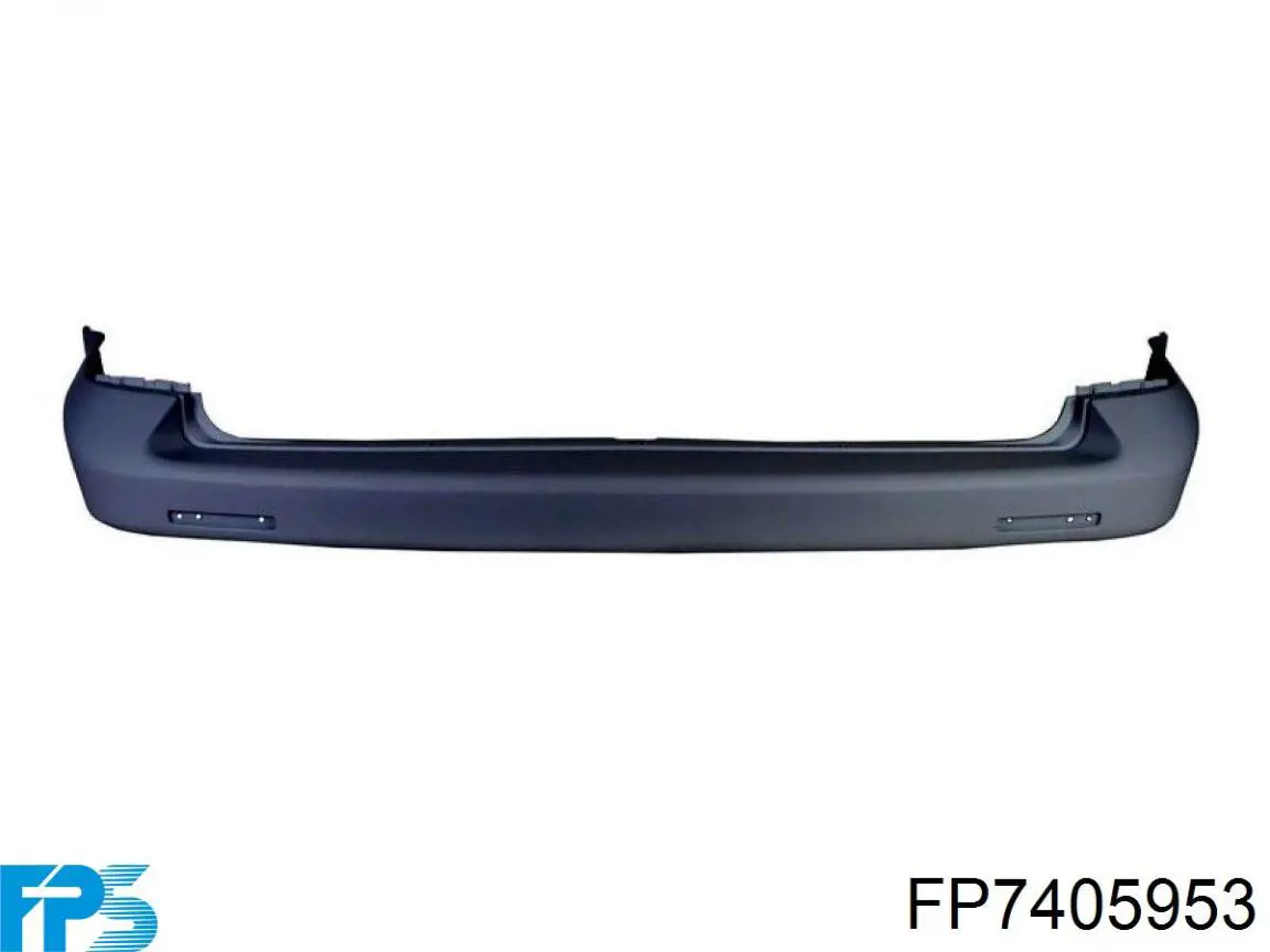 FP7405953 FPS protector parachoques trasero izquierdo
