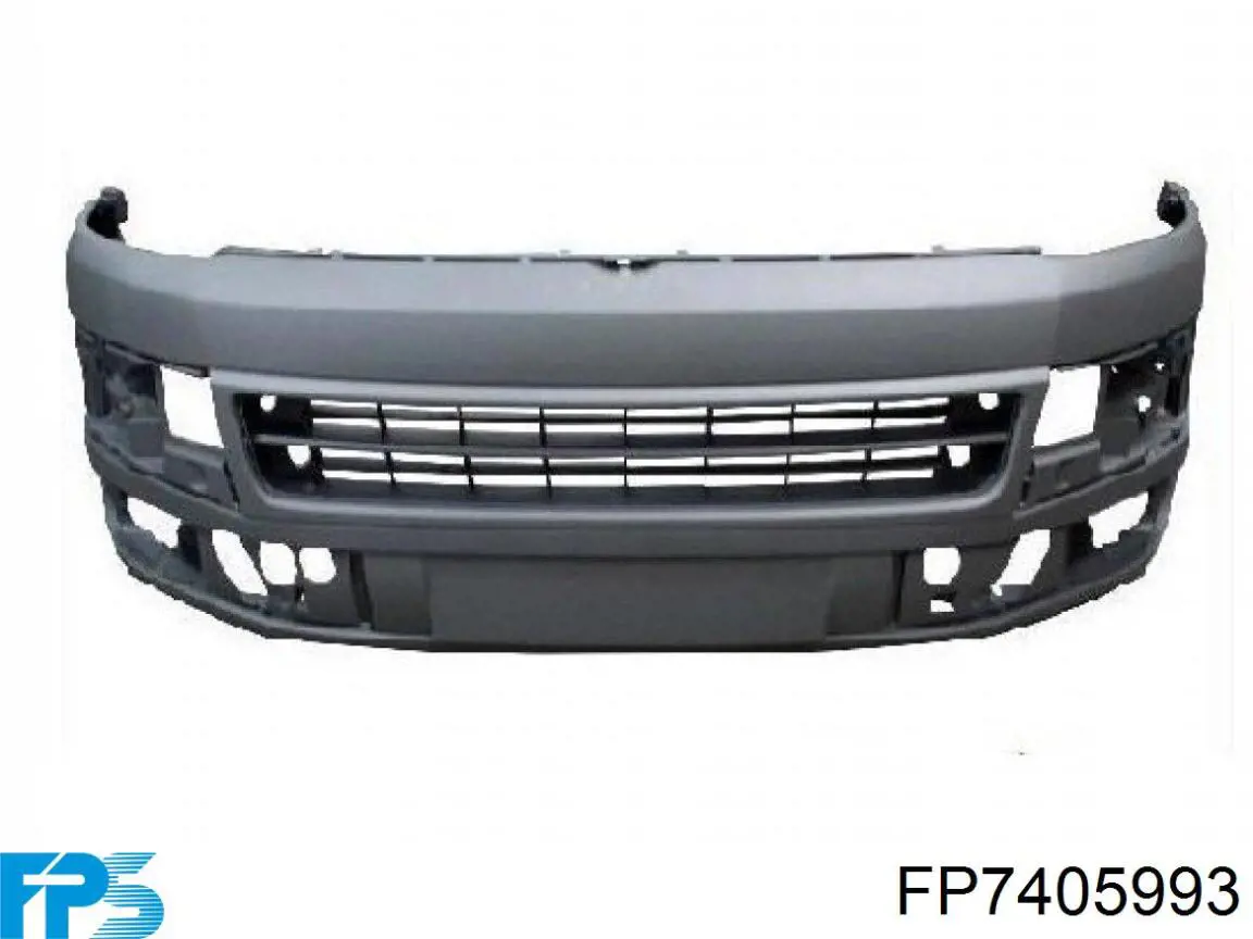 Comprar 7H5807489GRU VAG Rejilla del parachoques delantera izquierda