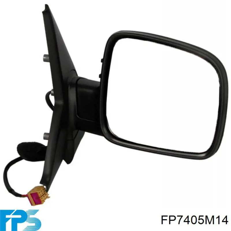 Espejo de retrovisor derecho FP7405M14 FPS