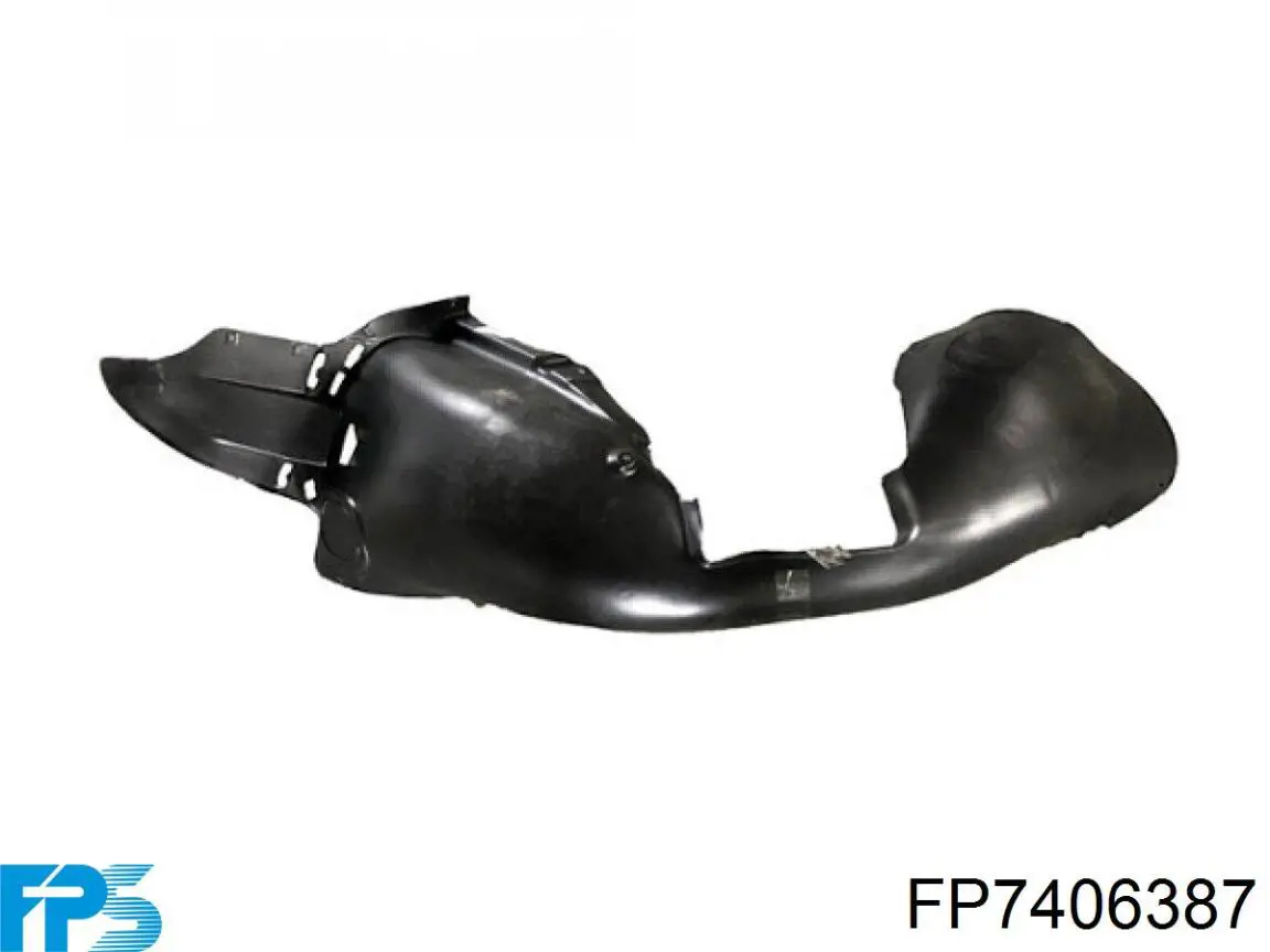 Guardalodos interior izquierdo, guardafango delantero FPS FP7406387 precio, desde 25,29 EUR