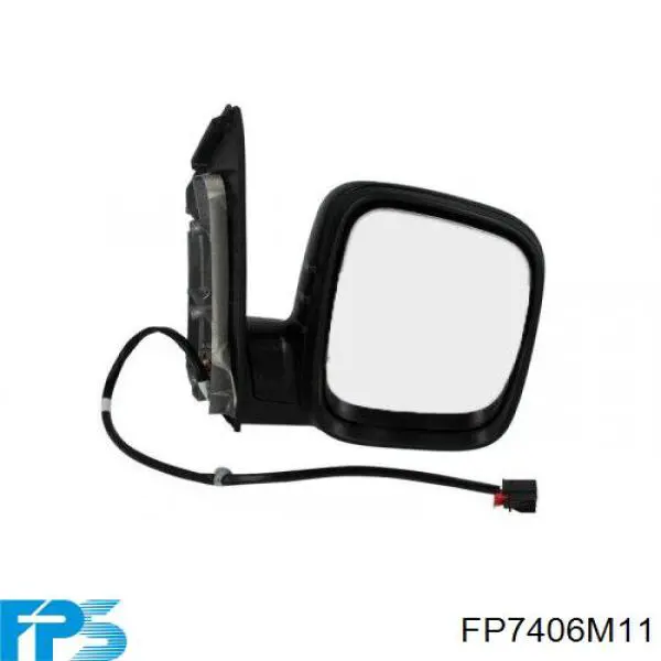 FP7406M11 FPS Cubierta de espejo retrovisor izquierdo
