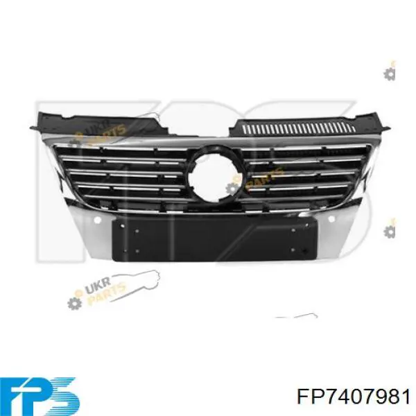 FP 7407 981 FPS panal de radiador