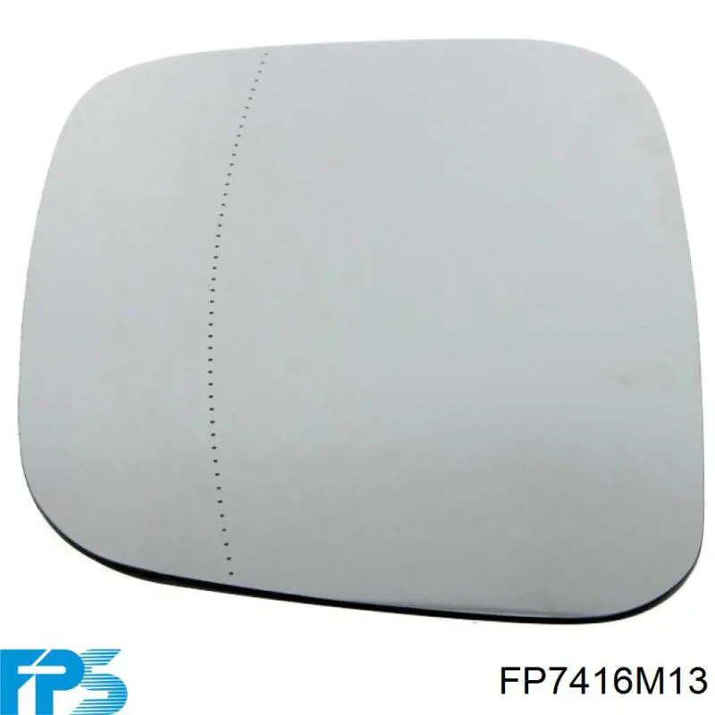 FP7416M13 FPS cristal de espejo retrovisor exterior izquierdo
