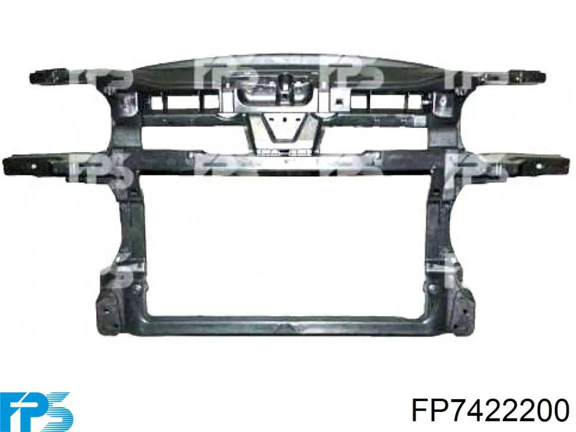 Soporte de radiador 1T0805594P VAG