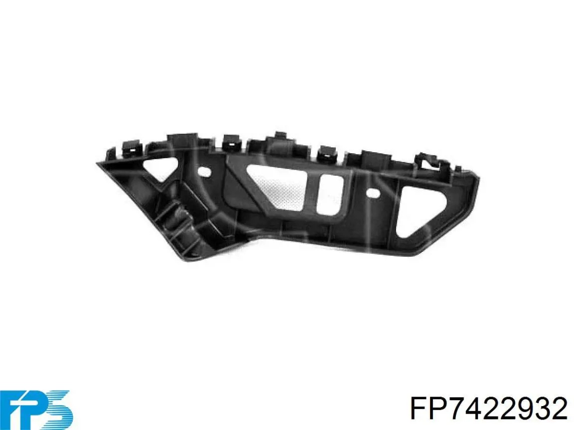 Guía derecha del parachoques delantero FPS FP7422932 precio, desde 7,64 EUR