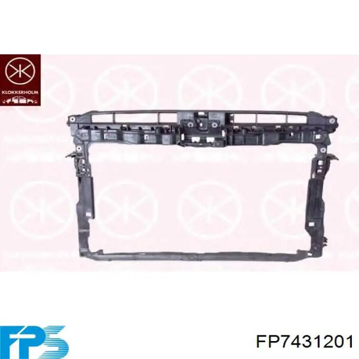 Panel de soporte del radiador y montaje de faros FPS FP7431201 precio, desde 64,75 EUR
