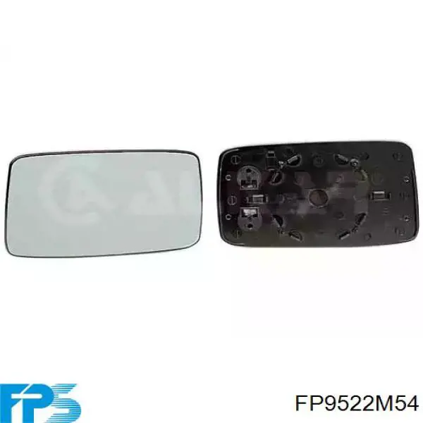 FP9522M54 FPS cristal de espejo retrovisor exterior derecho