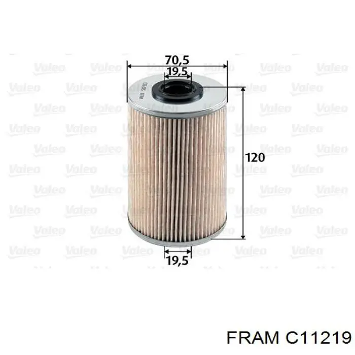 Filtro combustible Renault Master 3 FV, JV