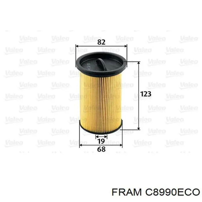 C8990ECO Fram filtro combustible