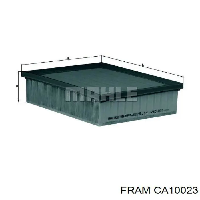 CA10023 Fram filtro de aire