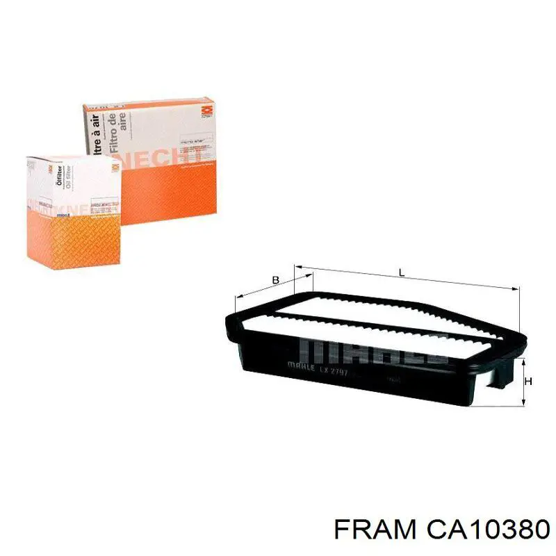 Comprar A1483 Purflux Filtro de aire
