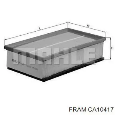 CA10417 Fram filtro de aire